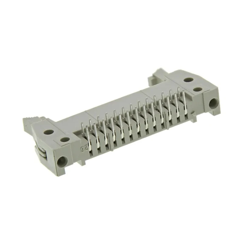 HARTING SEK 18 Series Right Angle Through Hole PCB Header 26 Contact 2.54 mm Pitch 2 Row Shrouded 09185266903