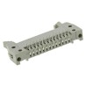 HARTING SEK 18 Series Right Angle Through Hole PCB Header 26 Contact 2.54 mm Pitch 2 Row Shrouded 09185266903