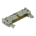 HARTING SEK 18 Series Right Angle Through Hole PCB Header 26 Contact 2.54 mm Pitch 2 Row Shrouded 09185266903