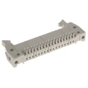 HARTING SEK 18 Series Right Angle Through Hole PCB Header 34 Contacts 2.54 mm Pitch 2 Row Shrouded 09185346903