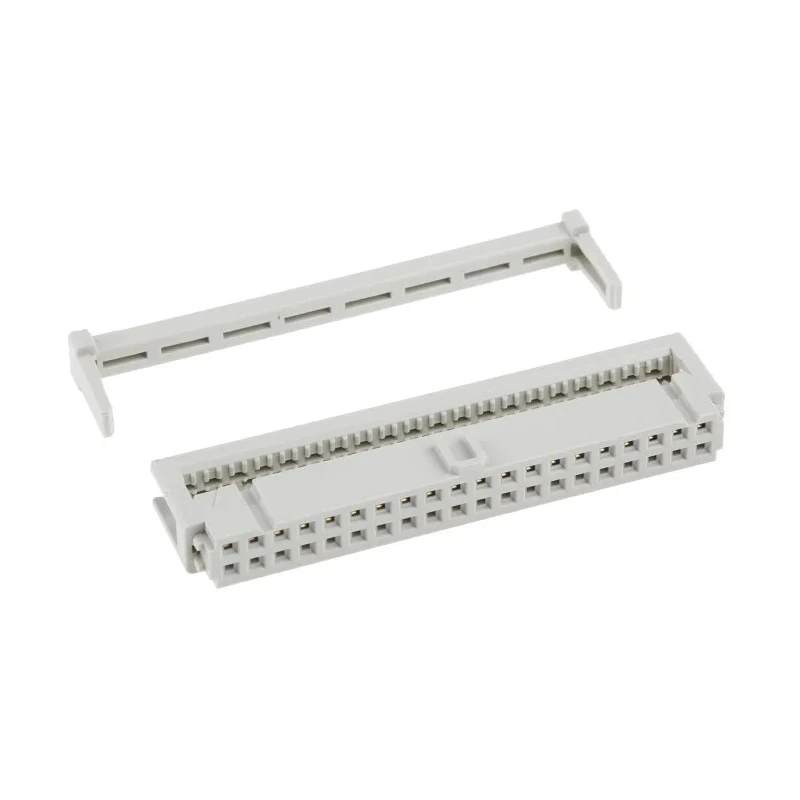 HARTING 40-Way IDC Connector Female for Cable, 2 Row, 2.5A Current, 320V AC, Gold Plated Contacts 09185406813