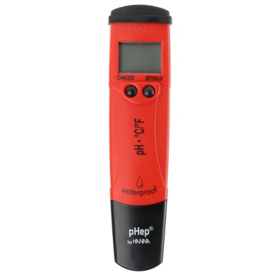 Hanna Instruments pH Meter with ±0.05 pH Accuracy, 0.01 pH Resolution, 16 pH Max, 60 °C Max HI-98128