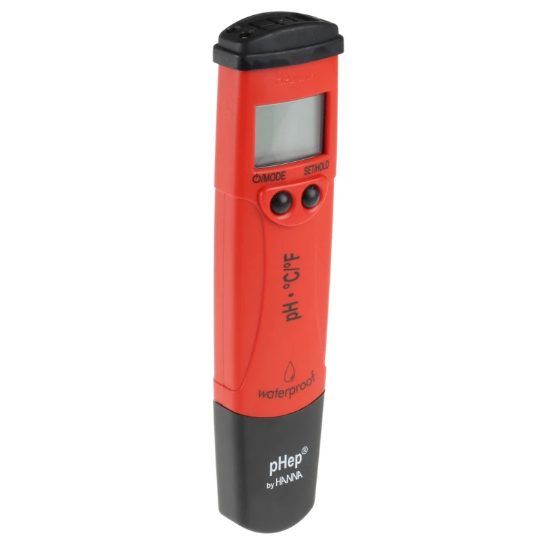 Hanna Instruments pH Meter with ±0.05 pH Accuracy, 0.01 pH Resolution, 16 pH Max, 60 °C Max HI-98128