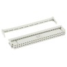 HARTING 50-Way IDC Connector Female for Cable, 2 Row, 2.5A Current, 320V AC, Gold-Plated Contacts 09185506813