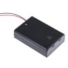 Keystone AA Battery Holder Coil Spring 3 Cells Chassis Mount ABS Body 68.5mm x 48mm x 18.5mm 2487