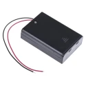 Keystone AA Battery Holder Coil Spring 3 Cells Chassis Mount ABS Body 68.5mm x 48mm x 18.5mm 2487