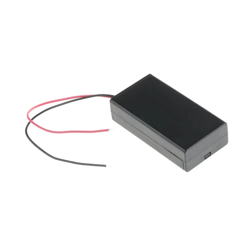 Keystone Battery Holder for 2 AA Cells with Coil Spring Termination, Chassis Mount, ABS Body, 68.3mm Length 2490