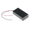Keystone Battery Holder for 2 AA Cells with Coil Spring Termination, Chassis Mount, ABS Body, 68.3mm Length 2490