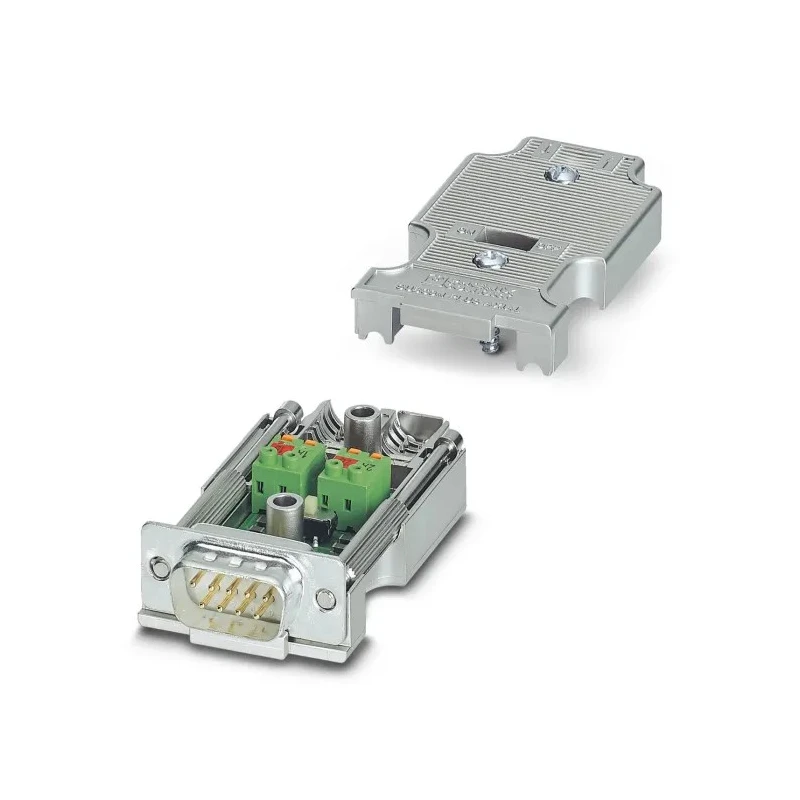Phoenix Contact SUBCON-PLUS-PROFIB/AX 9 Way Straight Cable D-Sub Connector Male 5V 100mA ABS Housing 2744377
