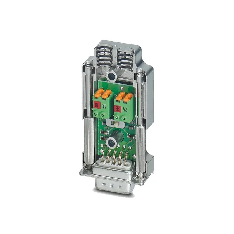 Phoenix Contact SUBCON-PLUS-PROFIB/AX 9 Way Straight Cable D-Sub Connector Male 5V 100mA ABS Housing 2744377