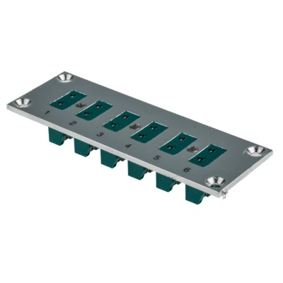 Reckmann KM Series Thermocouple Connector Panel for Use with Type K Thermocouple R9-1788