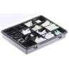 HellermannTyton Cable Accessory Fixing Kit Black Polyamide 12, Polyacetal, Polyamide 4.6, Ethylene 151-00000 BMS-100-DIV-MIX