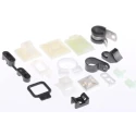 HellermannTyton Cable Accessory Fixing Kit Black Polyamide 12, Polyacetal, Polyamide 4.6, Ethylene 151-00000 BMS-100-DIV-MIX