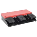 Bernstein AG Momentary Foot Switch 3 NO/3 NC, Aluminium Housing, 10 A Contact Current, 400 V AC, Series 606 6063111025