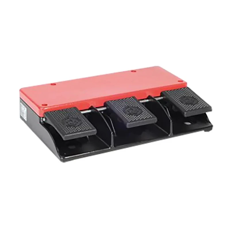 Bernstein AG Momentary Foot Switch 3 NO/3 NC, Aluminium Housing, 10 A Contact Current, 400 V AC, Series 606 6063111025