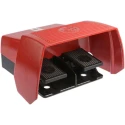 Bernstein AG Foot Switch Momentary 2 NO/2 NC Aluminium Housing 10A Contact Current 500 V AC 6062610014