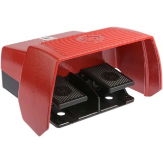 Bernstein AG Foot Switch Momentary 2 NO/2 NC Aluminium Housing 10A Contact Current 500 V AC 6062610014