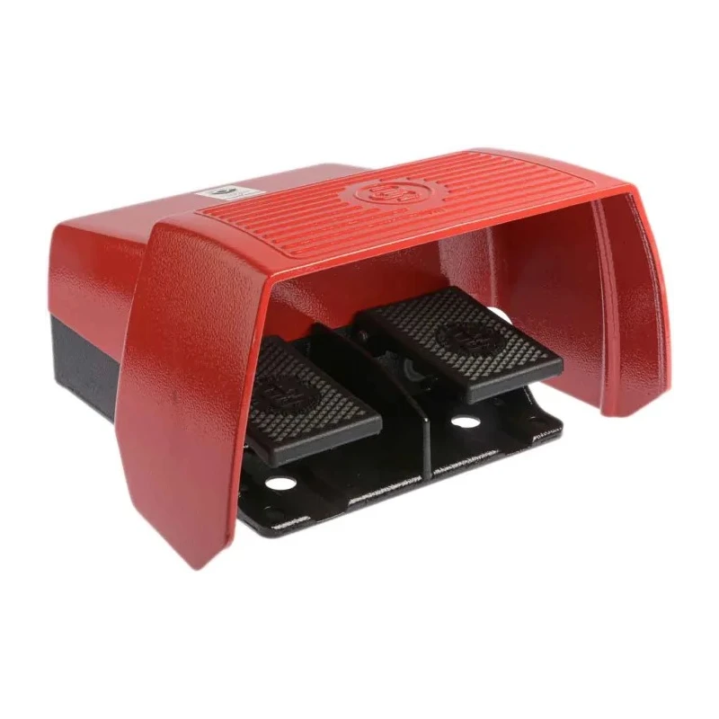 Bernstein AG Foot Switch Momentary 2 NO/2 NC Aluminium Housing 10A Contact Current 500 V AC 6062610014