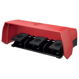 Bernstein AG Industrial Momentary Foot Switch 3 NO/3 NC Aluminium Housing 10 A Contact Current 400 V AC 6063611026