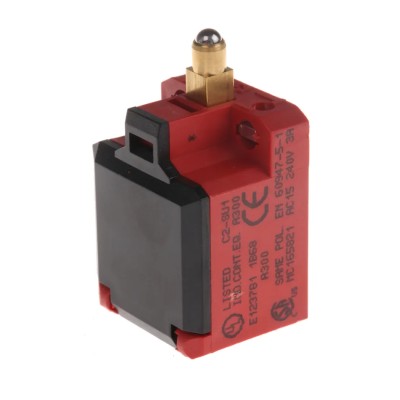 Bernstein AG C2 Series Plunger Interlock Switch, 1 NO/1 NC, IP20 Glass Reinforced Plastic Housing 