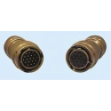 Glenair IPT Copper Alloy Straight 6 Way Cable MIL Spec Circular Connector Male Contacts Shell Size 10 Bayonet IPT06A10-6PPHM9