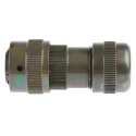 Glenair MIL Spec Circular Connector Copper Alloy Straight 10 Way Cable, Female and Male Contacts, Shell Size 12 IPT06