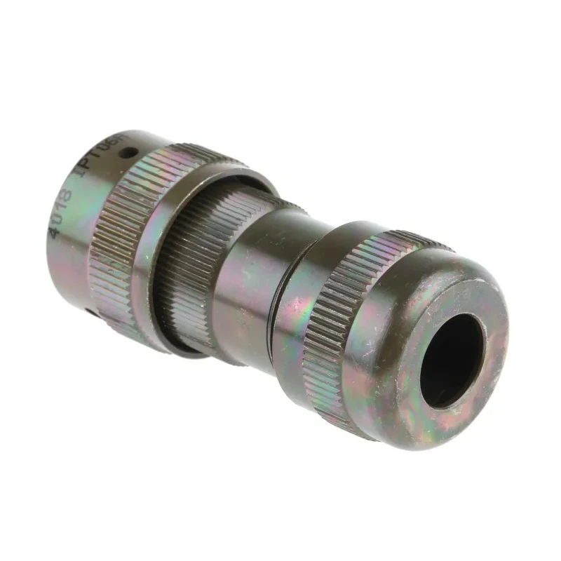 Glenair MIL Spec Circular Connector Copper Alloy Straight 10 Way Cable, Female and Male Contacts, Shell Size 12 IPT06