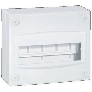 Legrand White Plastic Enclosure with White Lid, IP30, IK05, Dimensions 225mm x 83mm x 190mm IP30