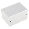 Takachi Electric Industrial Aluminium Enclosure MB Series Silver Lid 40 mm x 70 mm x 50 mm MB5-4-7