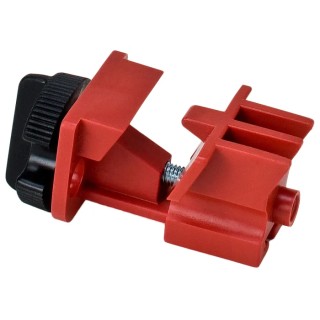 Brady Red 2-Lock Lockout Glass Filled Nylon Circuit Breaker Switch Lockout 7.11mm UNIVERSAL MULTI-POLE BREAKER LOCKOUT
