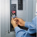 Brady Red 2-Lock Lockout Glass Filled Nylon Circuit Breaker Switch Lockout 7.11mm UNIVERSAL MULTI-POLE BREAKER LOCKOUT