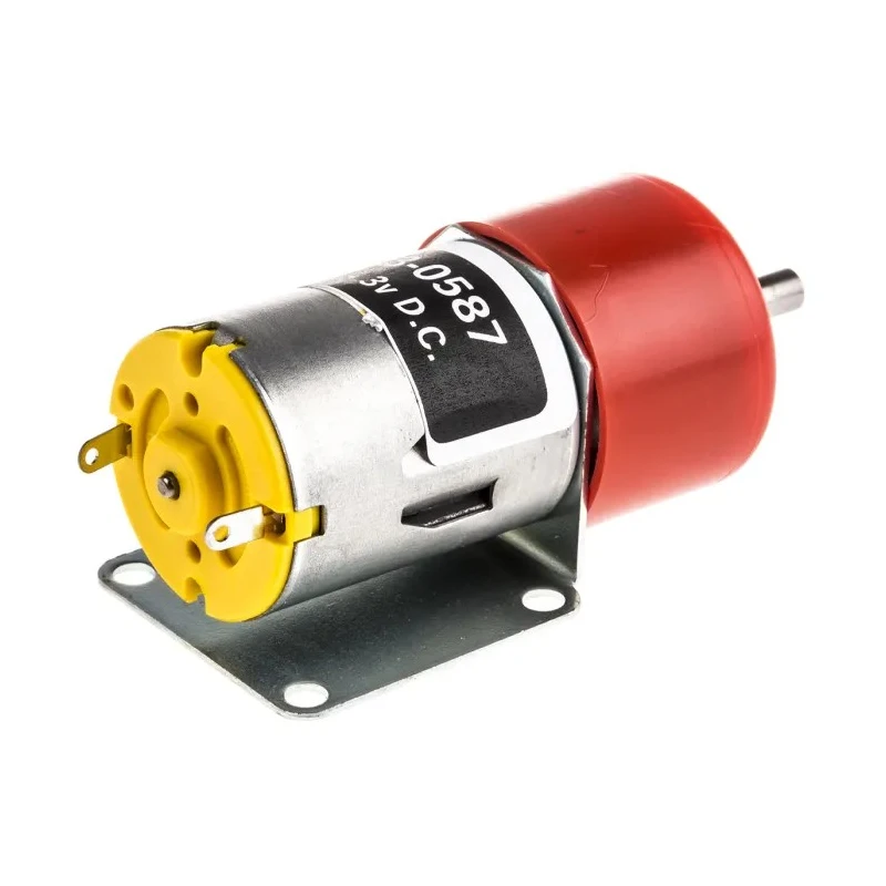 RS PRO Brushed Geared DC Geared Motor 3V DC, 1.71W, 604 RPM, 4 Ncm Torque, 4 mm Shaft Diameter 413-0587