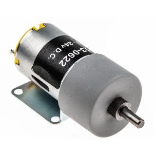 RS PRO Brushed DC Geared Motor 12V DC 1.31W 10 Ncm Torque 66 RPM 4 mm Shaft Diameter 413-0622