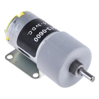 RS PRO Brushed Geared DC Geared Motor 1.71 W 3V DC 72 RPM 10 Ncm Torque 4 mm Shaft Diameter 413-0600