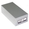 Takachi Electric Industrial MB Series Aluminium Enclosure with Silver Lid, 65 mm x 200 mm x 100 mm MB10-7-20