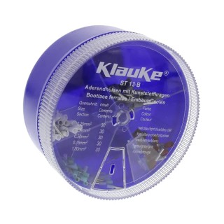 Klauke Bootlace Ferrule Assorted Terminal Boxes Crimp Terminal Kit ST13B