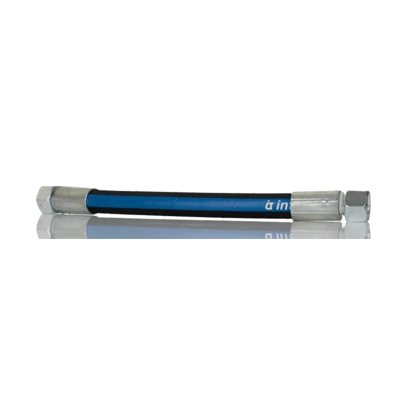 RS PRO 258mm Synthetic Rubber Hydraulic Hose Assembly, 330 bar Max Pressure 110-1998