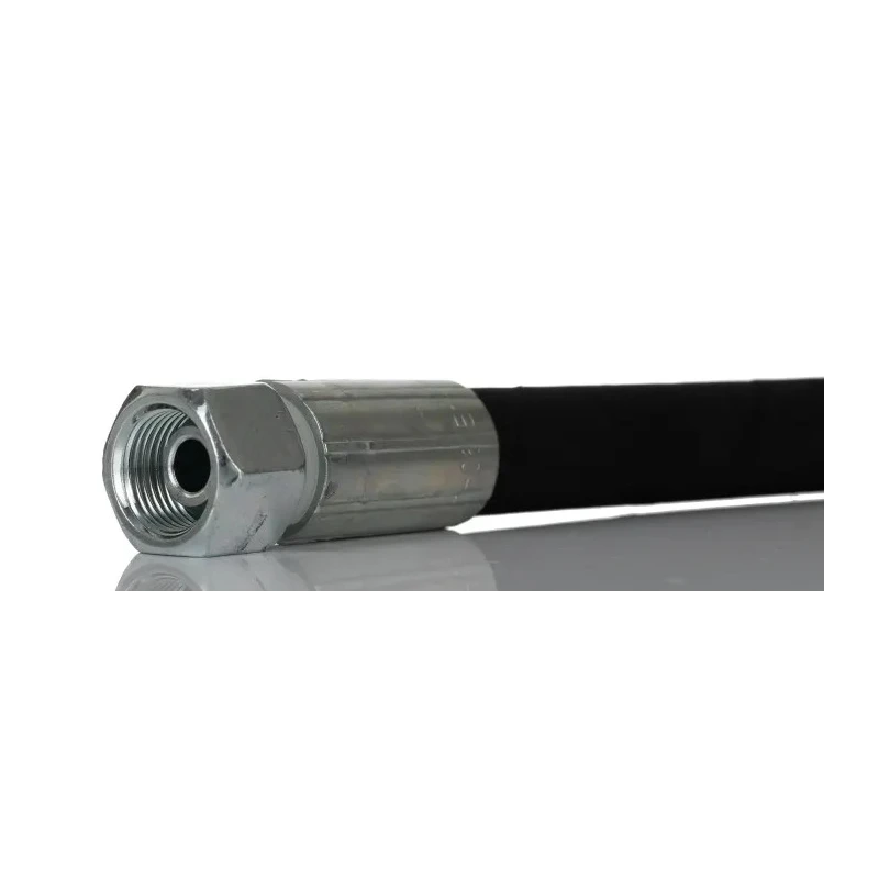 RS PRO 258mm Synthetic Rubber Hydraulic Hose Assembly, 330 bar Max Pressure 110-1998