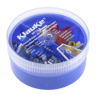 Klauke Bootlace Ferrule Assorted Terminal Boxes Crimp Terminal Kit ST12B