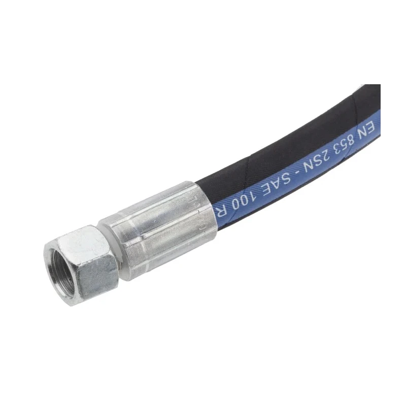 RS PRO 958mm Synthetic Rubber Hydraulic Hose Assembly, 330 bar Max Pressure 110-2005