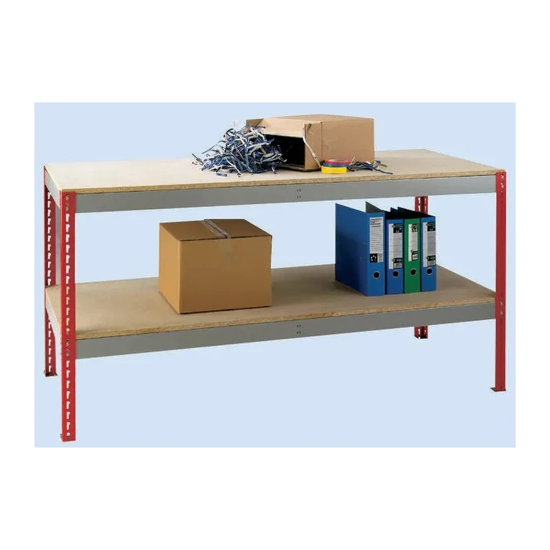 RS PRO Grey 4 Shelf Steel Shelving System Beams 2000mm Width 380mm Depth 300kg Load Capacity 409-4582