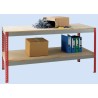 RS PRO Grey 4 Shelf Steel Shelving System Beams 2000mm Width 380mm Depth 300kg Load Capacity 409-4582