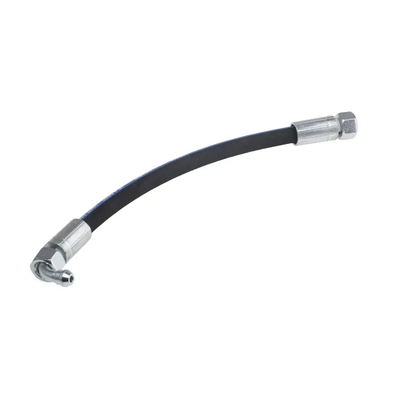 RS PRO 262mm Synthetic Rubber Hydraulic Hose Assembly, 215 bar Maximum Operating Pressure 110-2203