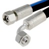 RS PRO 562mm Synthetic Rubber Hydraulic Hose Assembly, 400 bar Max Pressure 110-2206