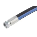 RS PRO Hydraulic Hose Assembly 454mm Length Synthetic Rubber, Steel Reinforced, 215 bar Max Pressure 110-2235