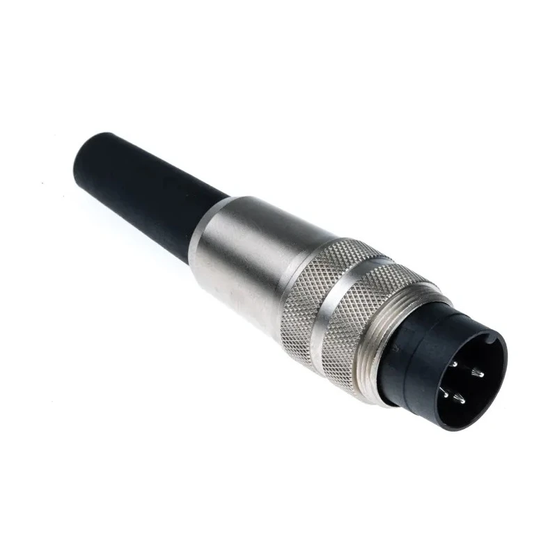 binder Circular Connector 4 Contacts Cable Mount M16 Plug Male IP40 680 Series 09-0309-00-04