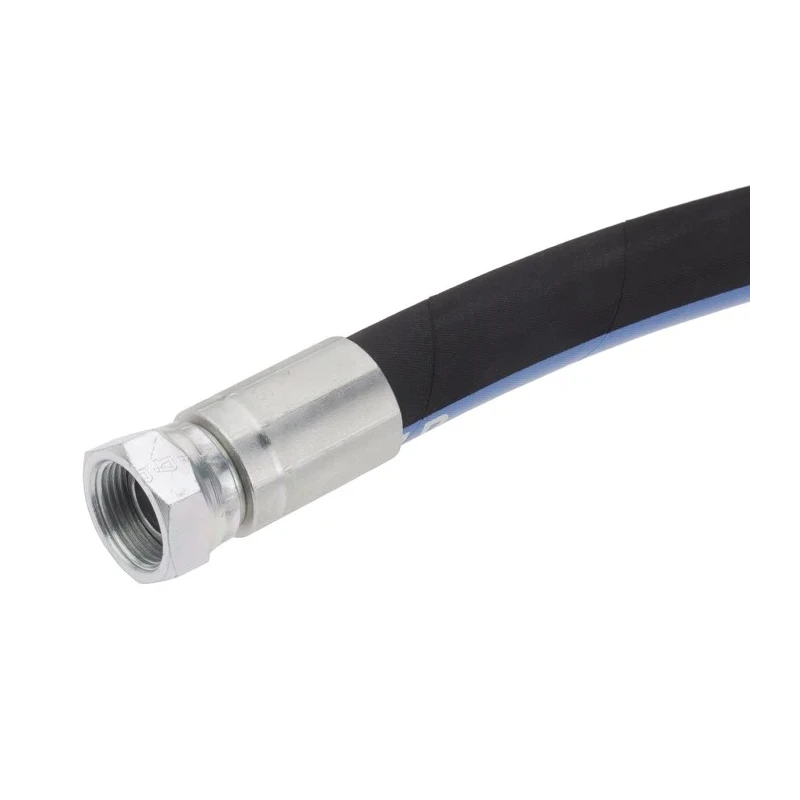 RS PRO 1.95m Synthetic Rubber Hydraulic Hose Assembly, 215 bar Max Pressure 110-2240