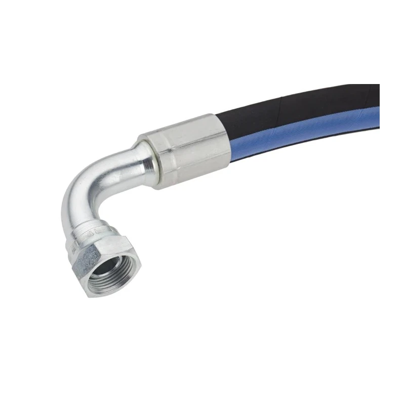 RS PRO 1.95m Synthetic Rubber Hydraulic Hose Assembly, 215 bar Max Pressure 110-2240