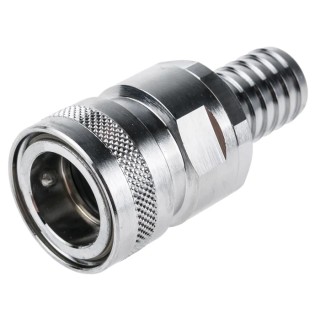 Nito Hose Connector 19.05 mm ID Brass Body, 25 bar Maximum Operating Pressure 6353SA3
