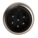 binder Circular Connector, 6 Contacts, Cable Mount, Plug Male, M16 Size, 5A Current, 250V, IP40, Polyamide 09-0321-00-06
